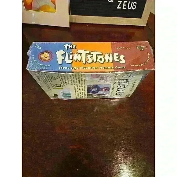 The Flintstones Stone age invention Memory Game 1992 Family Kid Game VINTAGE EUC - Picture 3 of 3